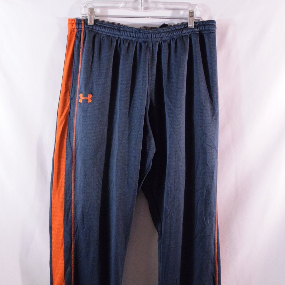 Under Armour Pants Mens XLarge Allseason Gear Gray Orange Running